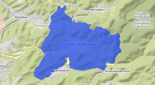 Bodenrichtwertkarte Muenchweiler an der Rodalb